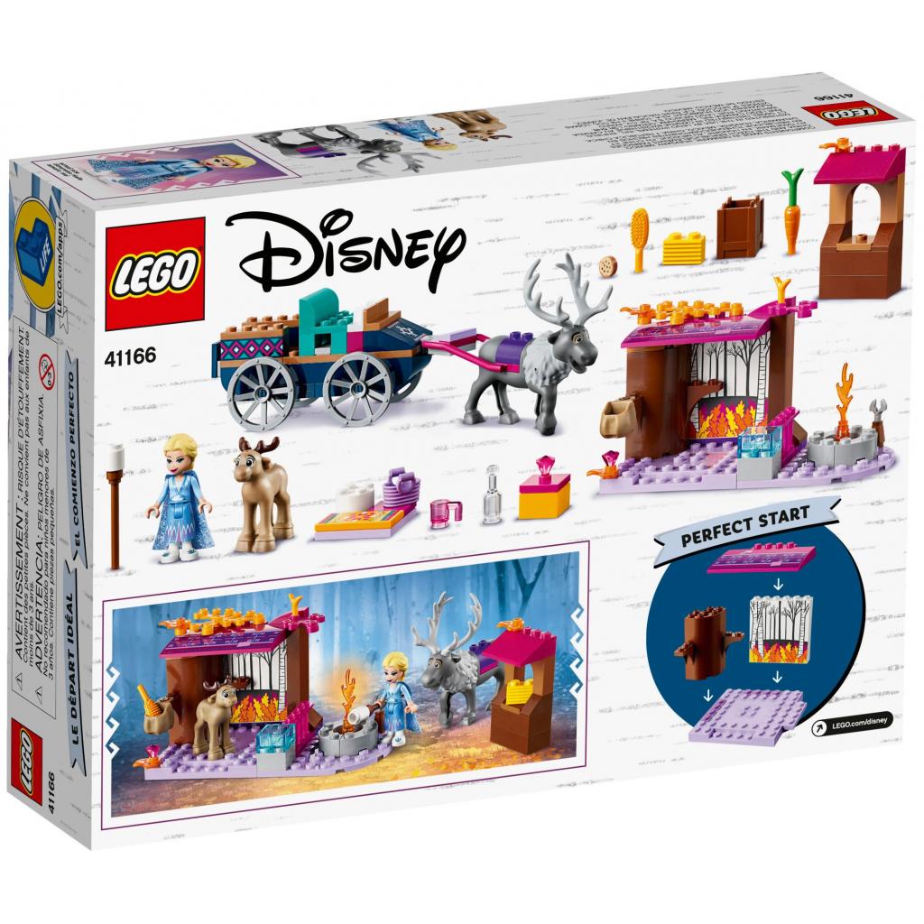 Конструктор LEGO Disney Princess Frozen 2 Дорожні пригоди Ельзи 116 деталей (41166) - зображення 7