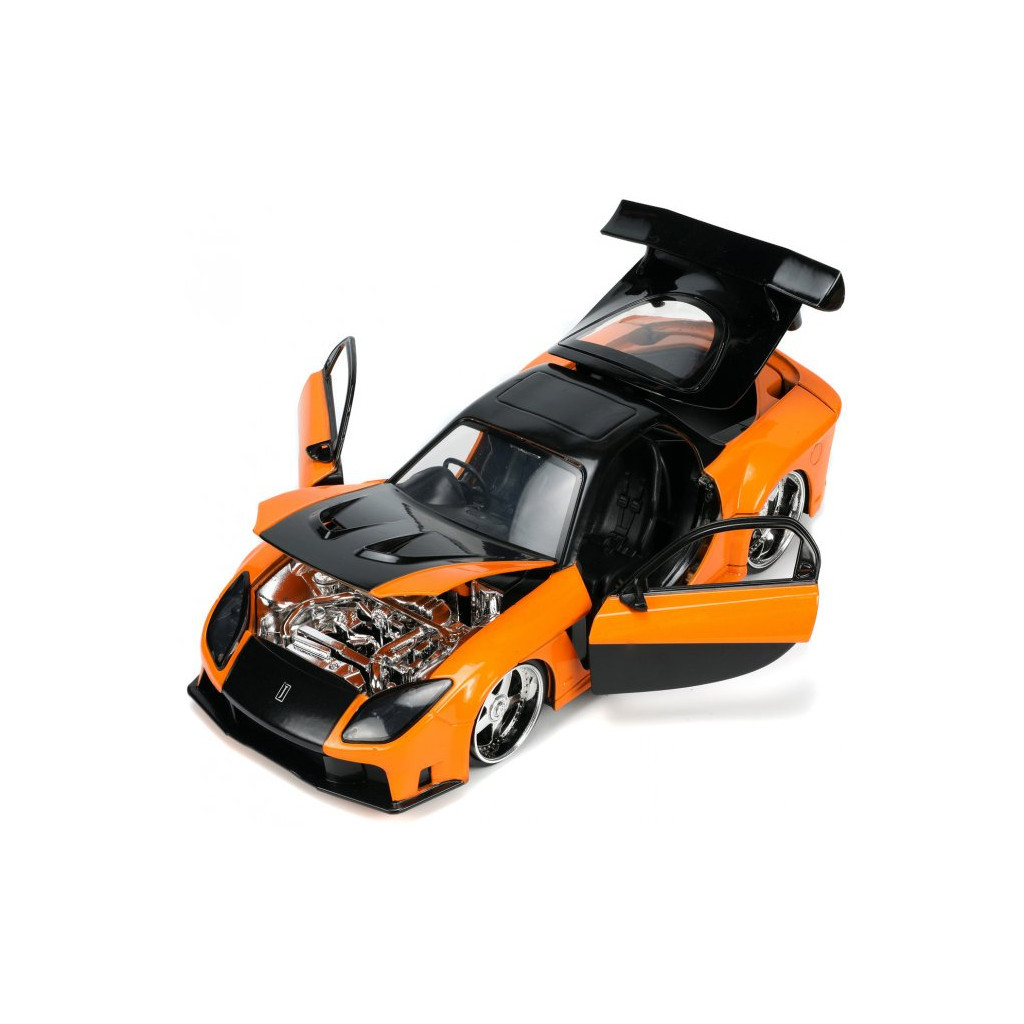 Машина Jada металева Форсаж 9 Mazda RX-7 із фігуркою Хана 1:24 (253205002) - зображення 12