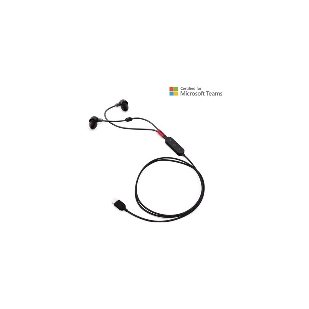 Навушники Lenovo Go USB-C ANC earphone (4XD1C99220) - зображення 3