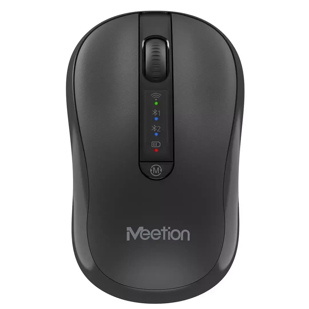 Мишка Meetion BTM185 Bluetooth/Wireless Black (MT-BTM185-A) - зображення 1