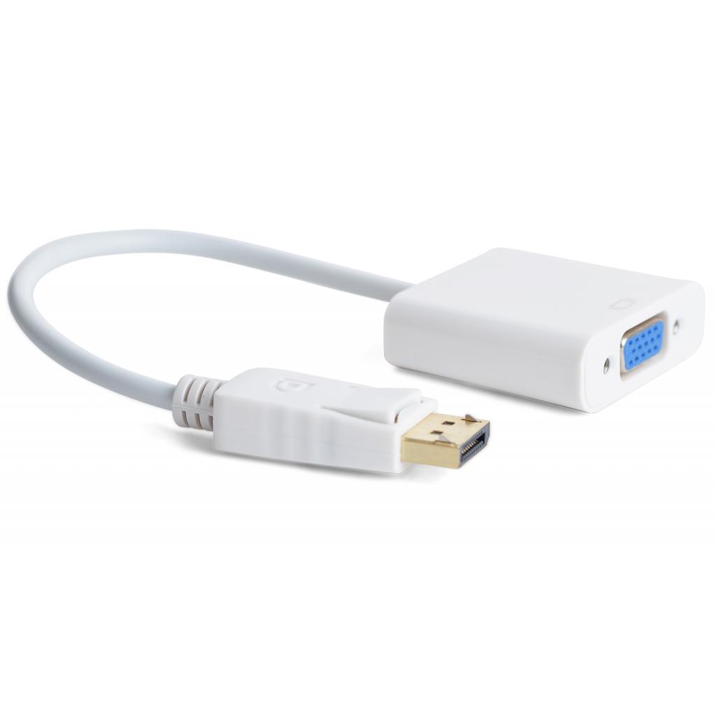 Перехідник DisplayPort to VGA Cablexpert (A-DPM-VGAF-02-W) - зображення 1