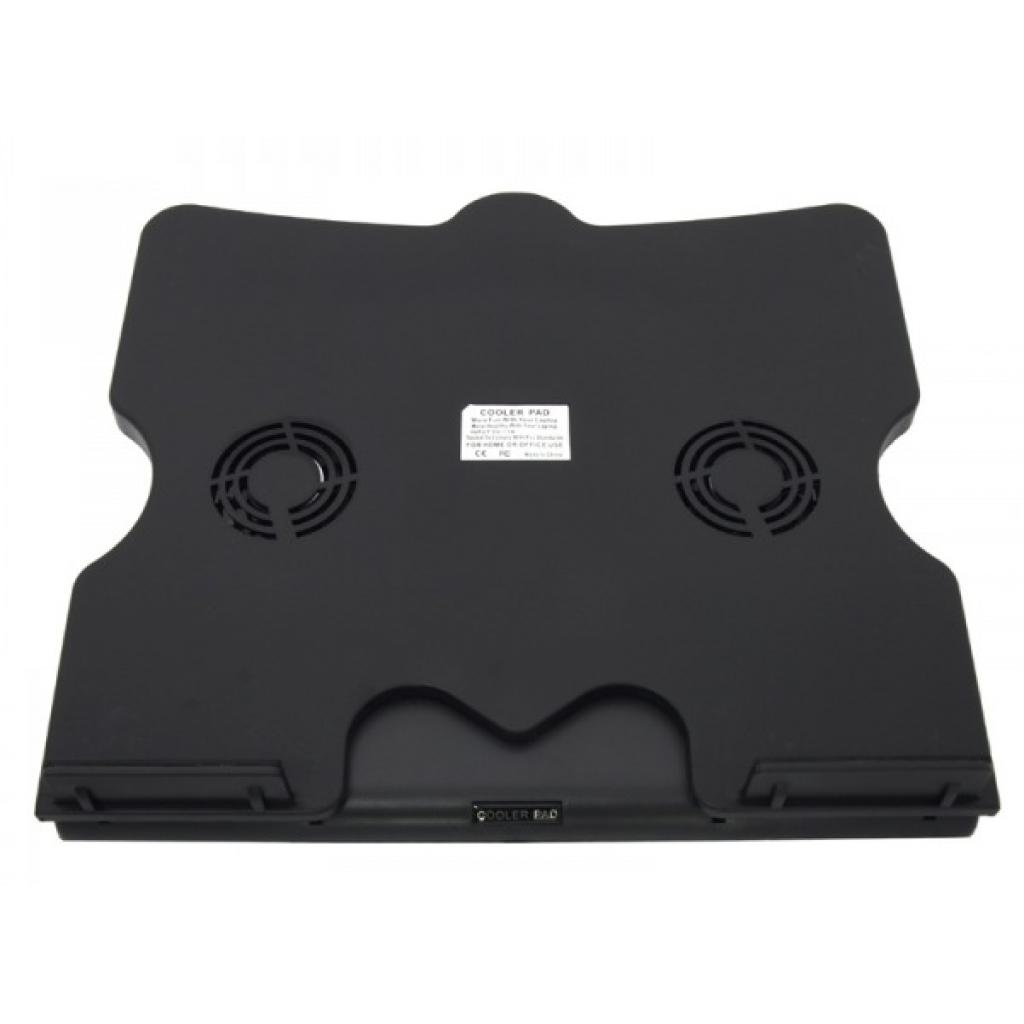 Підставка до ноутбука Esperanza 17" Pampero Notebook Cooling Pad (EA103) - зображення 2