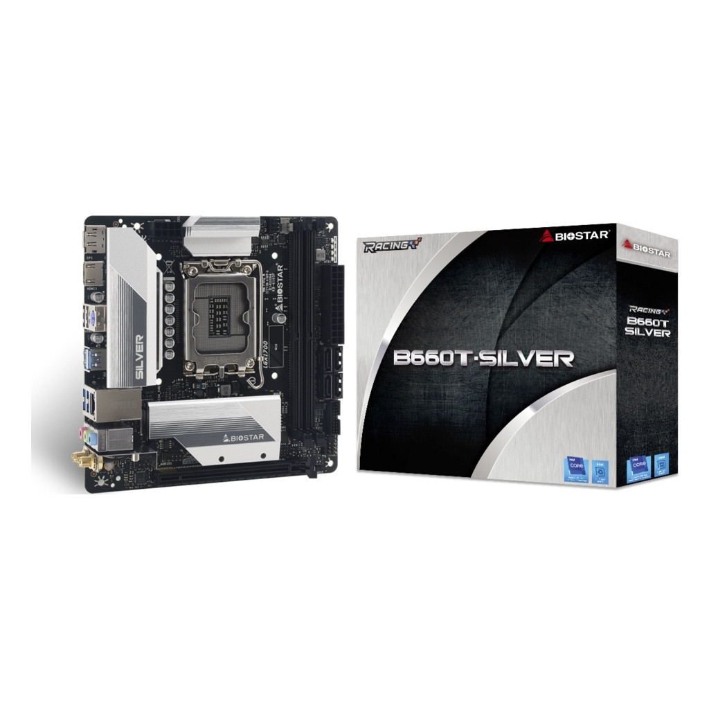 Материнська плата Biostar B660T-SILVER - зображення 4