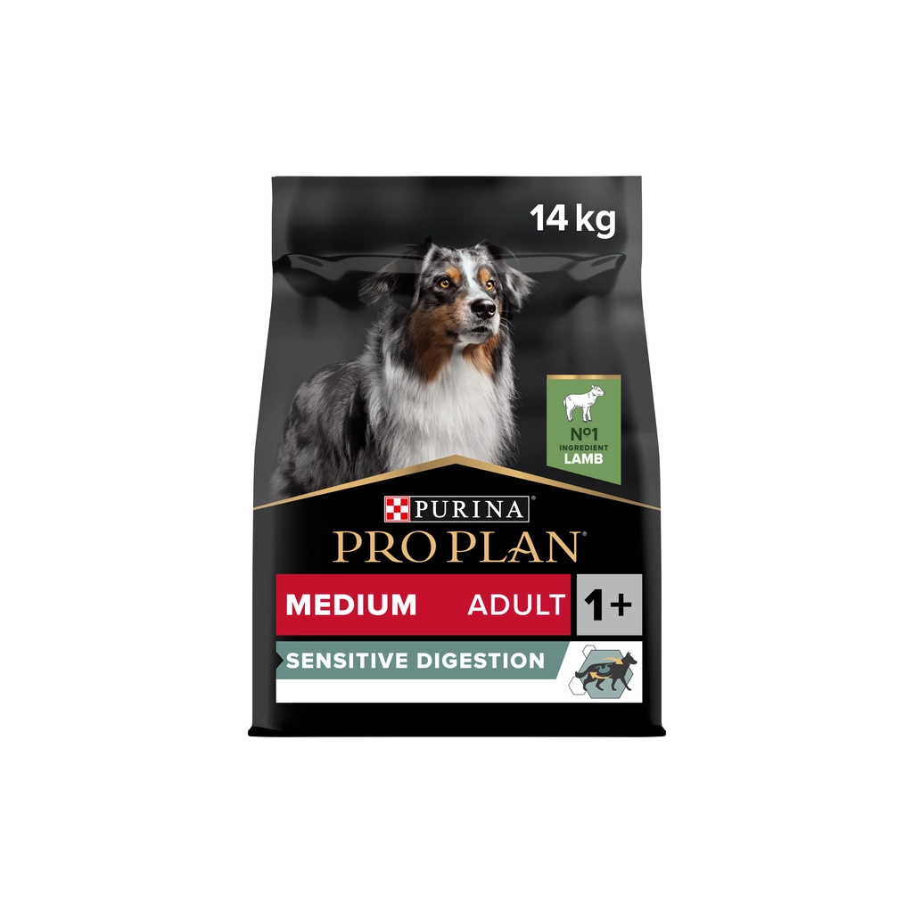 Сухий корм для собак Purina Pro Plan Medium з чутливим травленням (ягня) 14 кг (7613035214774) - зображення 2