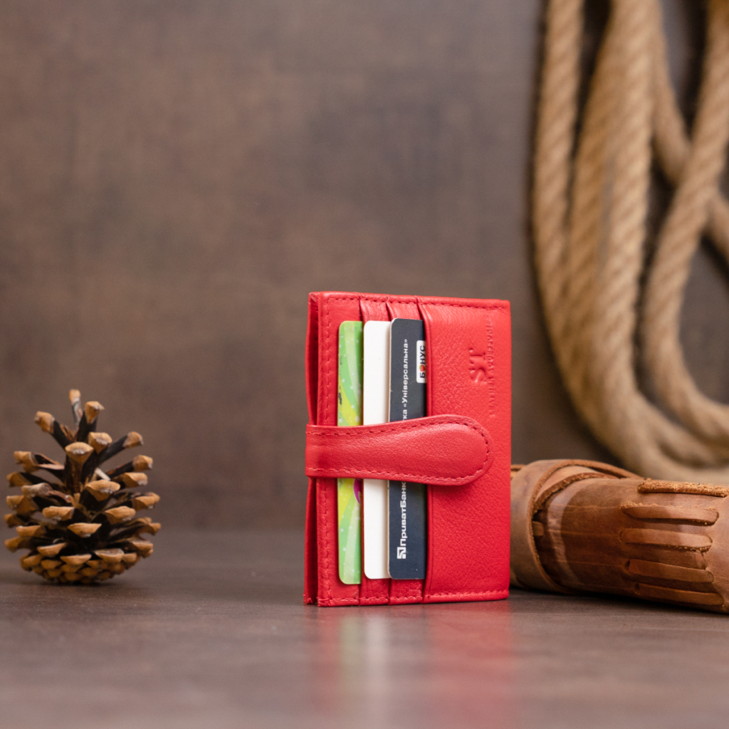 Гаманець ST Leather Червоний (19211) - зображення 9