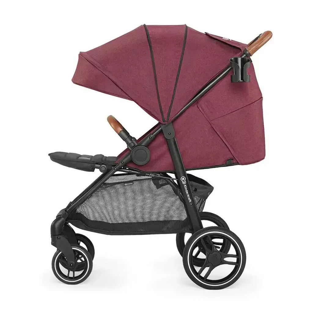 Коляска Kinderkraft Grande 2020 Burgundy (KKWGRANBRG000N) (5902533913190) - зображення 6
