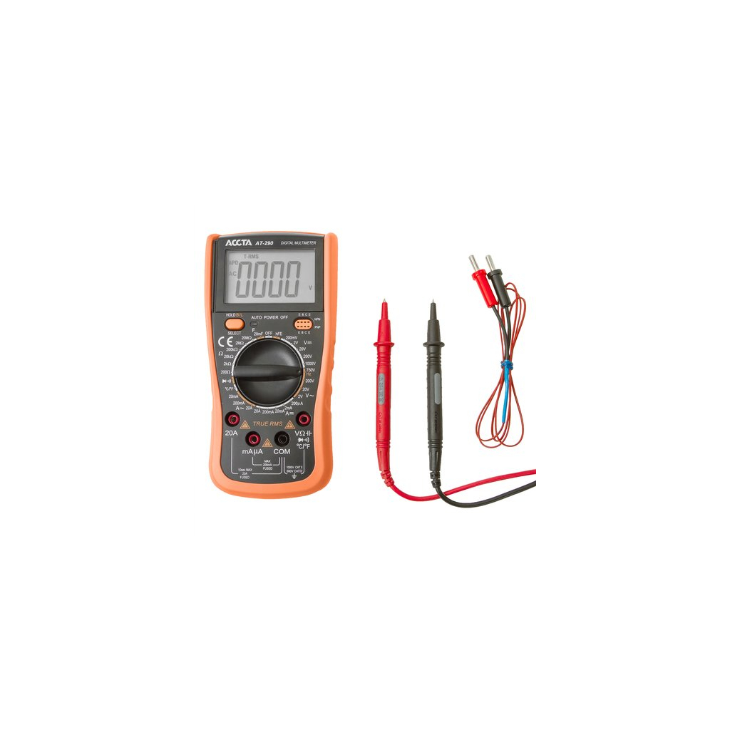 Цифровий мультиметр Accta AT-290 (891501) - зображення 1