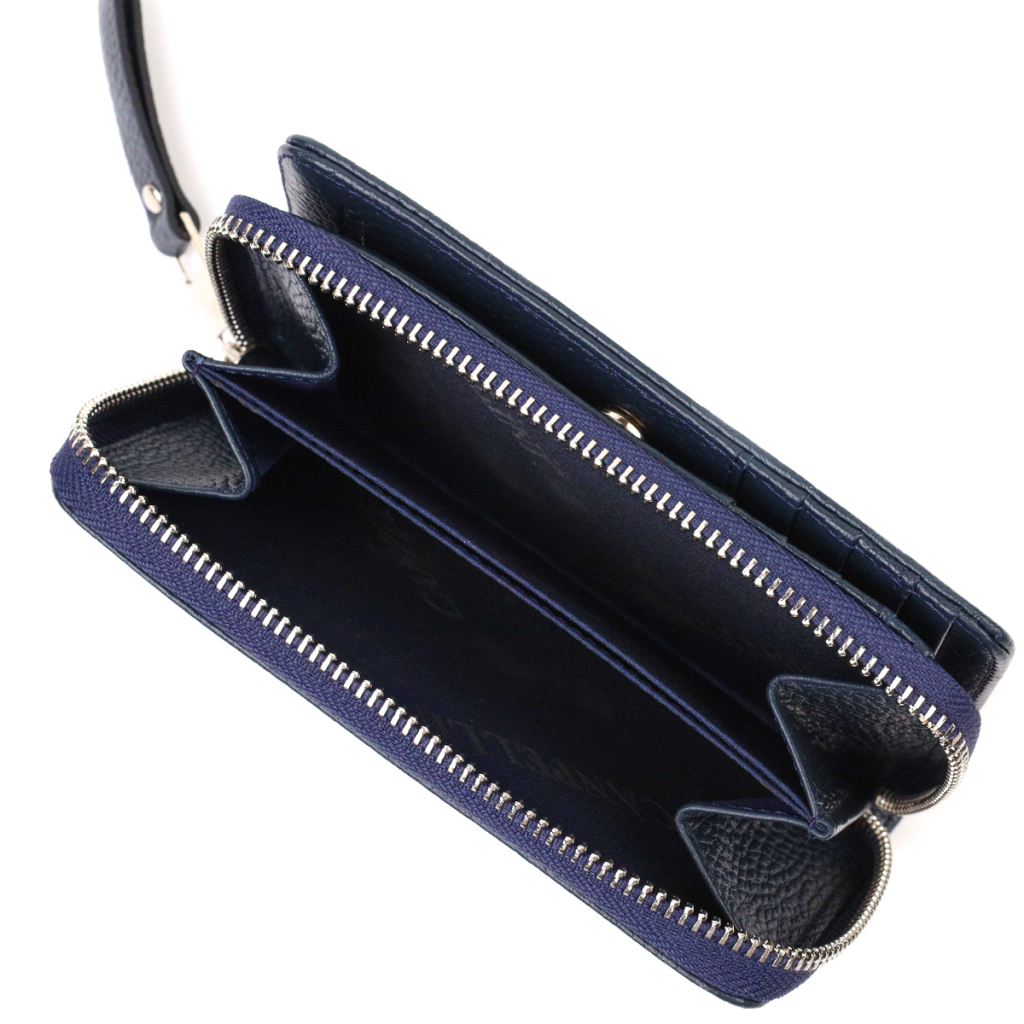 Портмоне Canpellini З натуральної шкіри Синє (21715) - зображення 6