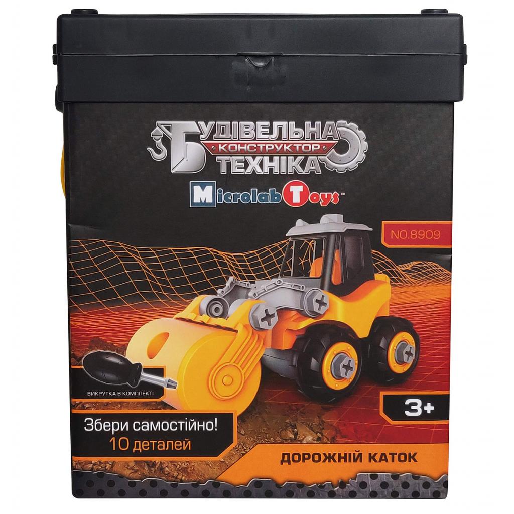 Конструктор Microlab Toys Будівельна техніка - дорожній каток (MT8909) - зображення 2