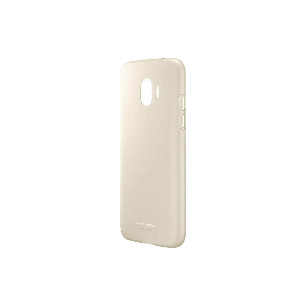 Чохол до мобільного телефона Samsung Galaxy J2 2018 (J250) Jelly Cover Gold (EF-AJ250TFEGRU) - зображення 4