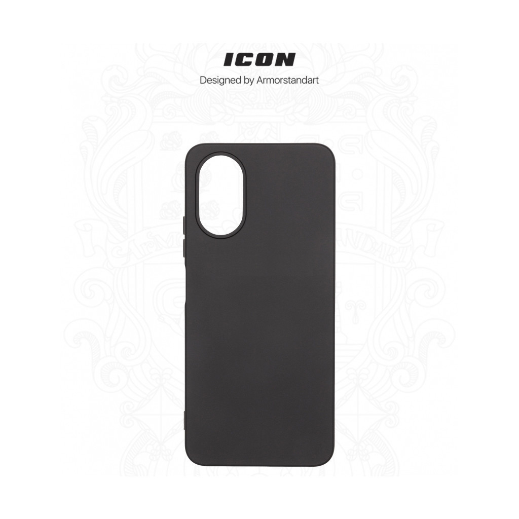 Чохол до мобільного телефона Armorstandart ICON Case OPPO A18 4G / A38 4G Black (ARM71030) - зображення 3