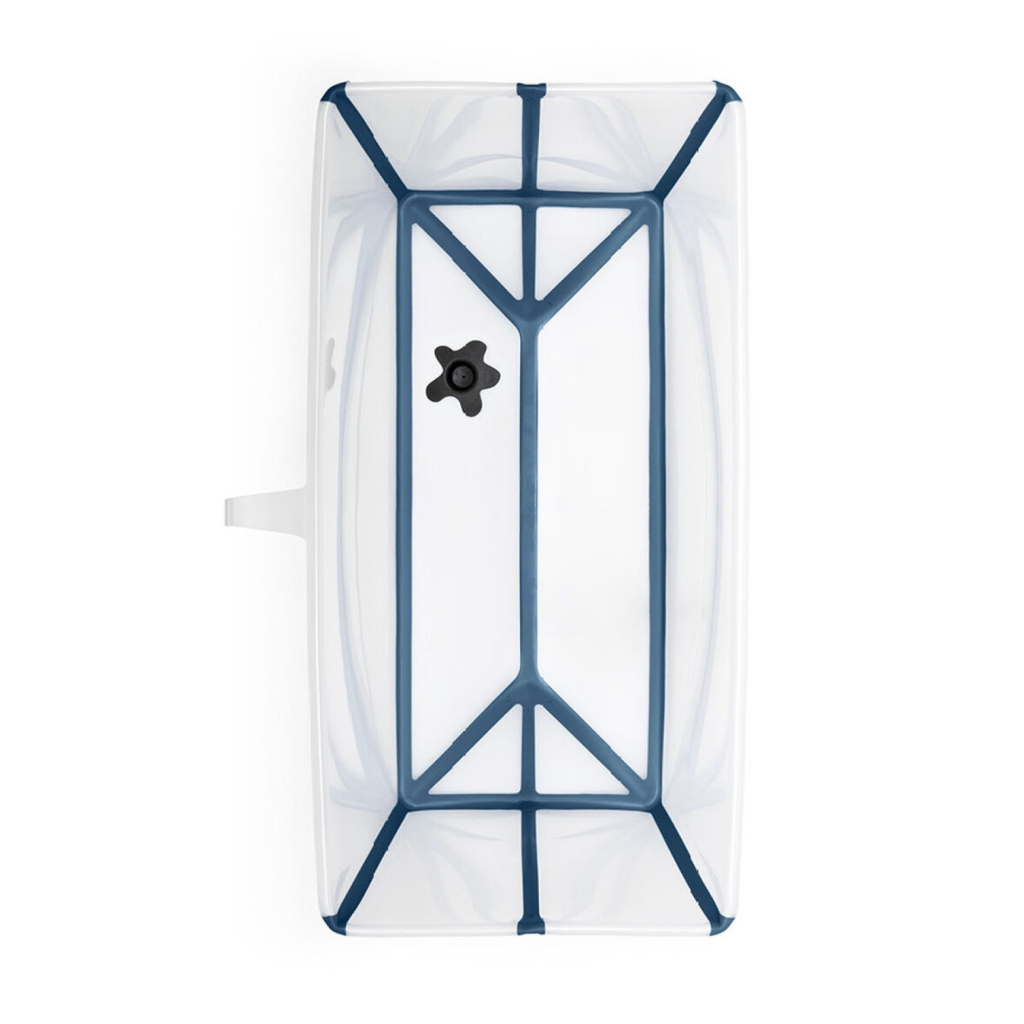 Ванночка Stokke Flexi Bath Складна Прозора Синя (531904) - зображення 2