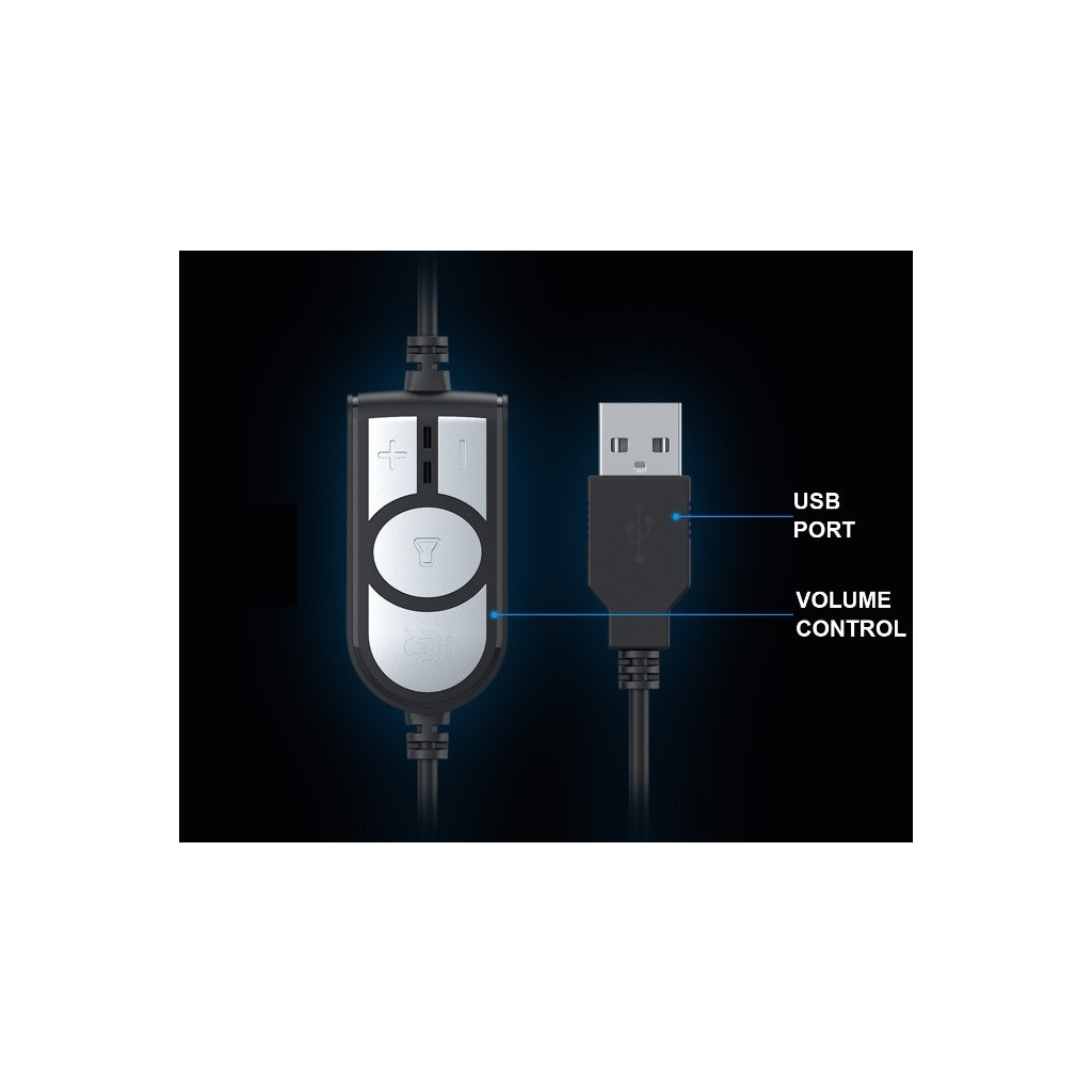 Навушники Havit HV-H213U Plug USB 7.1 (HV-H213U) - зображення 3