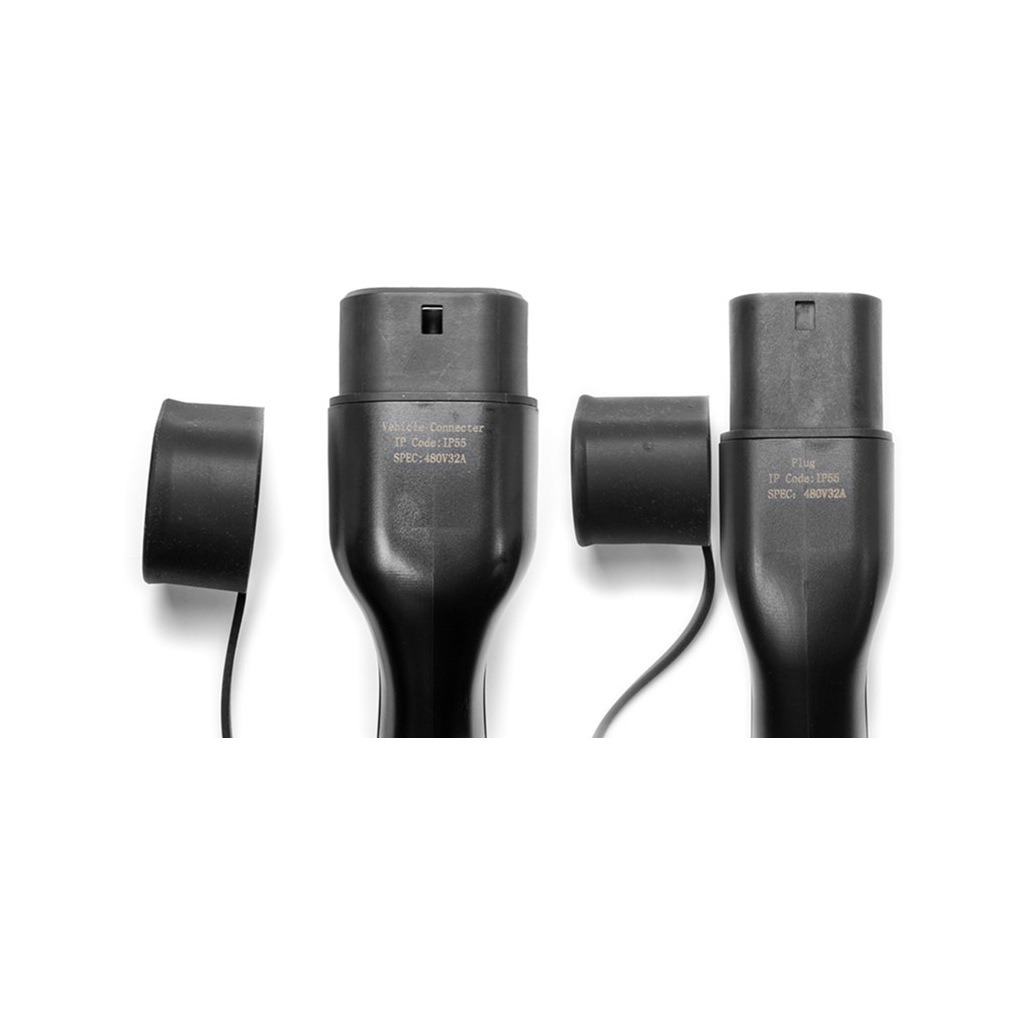 Зарядний кабель для електромобіля HiSmart Type 2, 32A, 22кВт, 3 фазный, 5м (EV200023) - picture 3