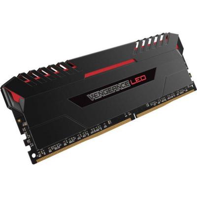Модуль пам'яті для комп'ютера DDR4 16GB (2x8GB) 3000 MHz Vengeance LED Red Corsair (CMU16GX4M2C3000C15R) - зображення 2