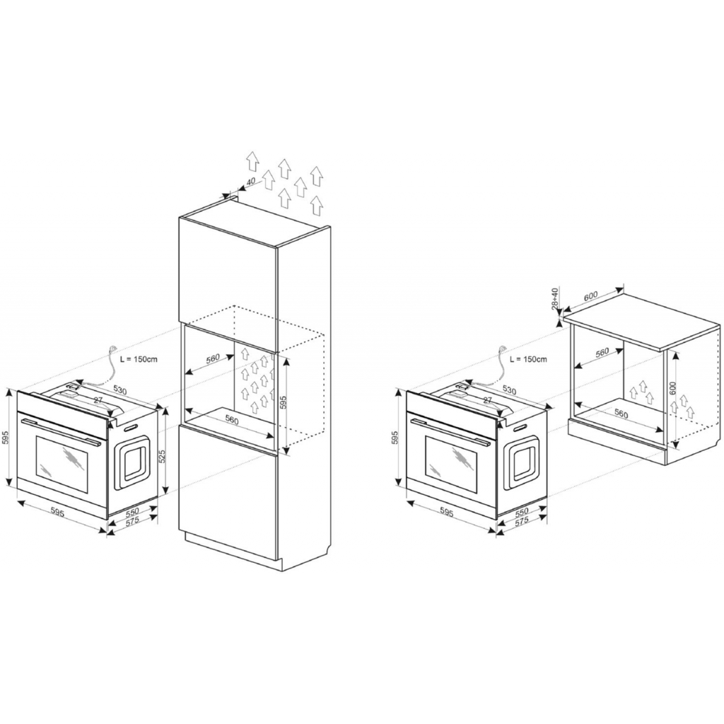 Духова шафа Hansa BOES684001 - зображення 4