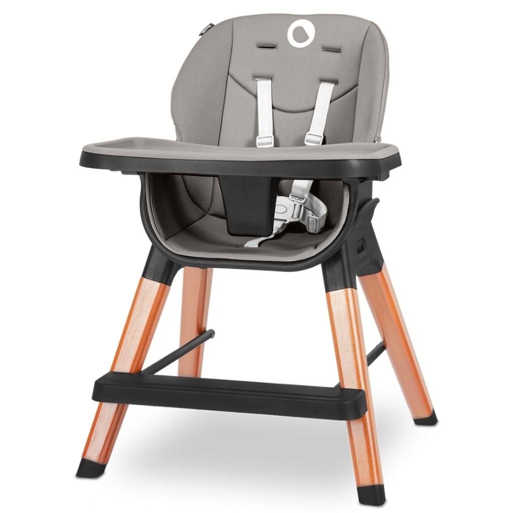 Стілець для годування Lionelo Mona Black Onyx (LO-MONA BLACK ONYX) - зображення 2