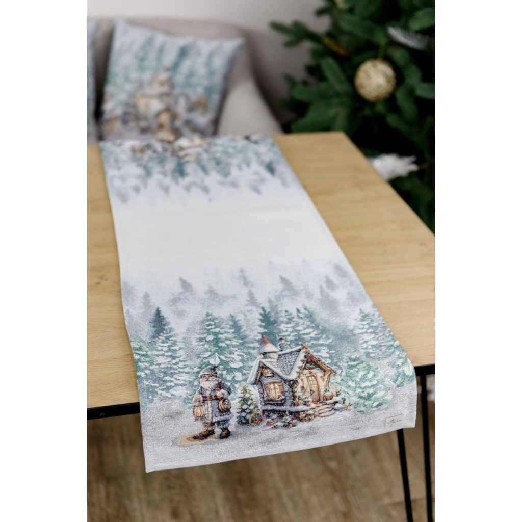 Доріжка на стіл Прованс гобеленова Казкові гноми 40х140 см (038433) - зображення 3