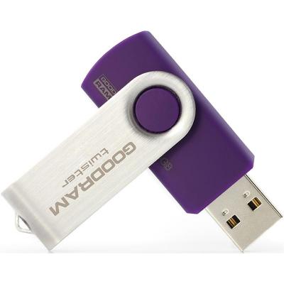 USB флеш накопичувач Goodram 16GB Twister Purple USB 2.0 (PD16GH2GRTSPR9) - зображення 1