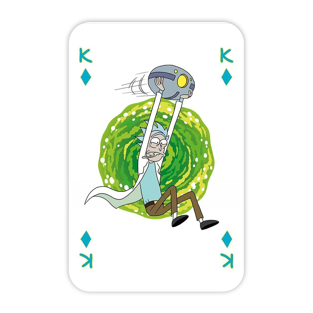 Гральні карти Winning Moves Waddingtons Rick & Morty (WM00039-EN1-12) - зображення 3
