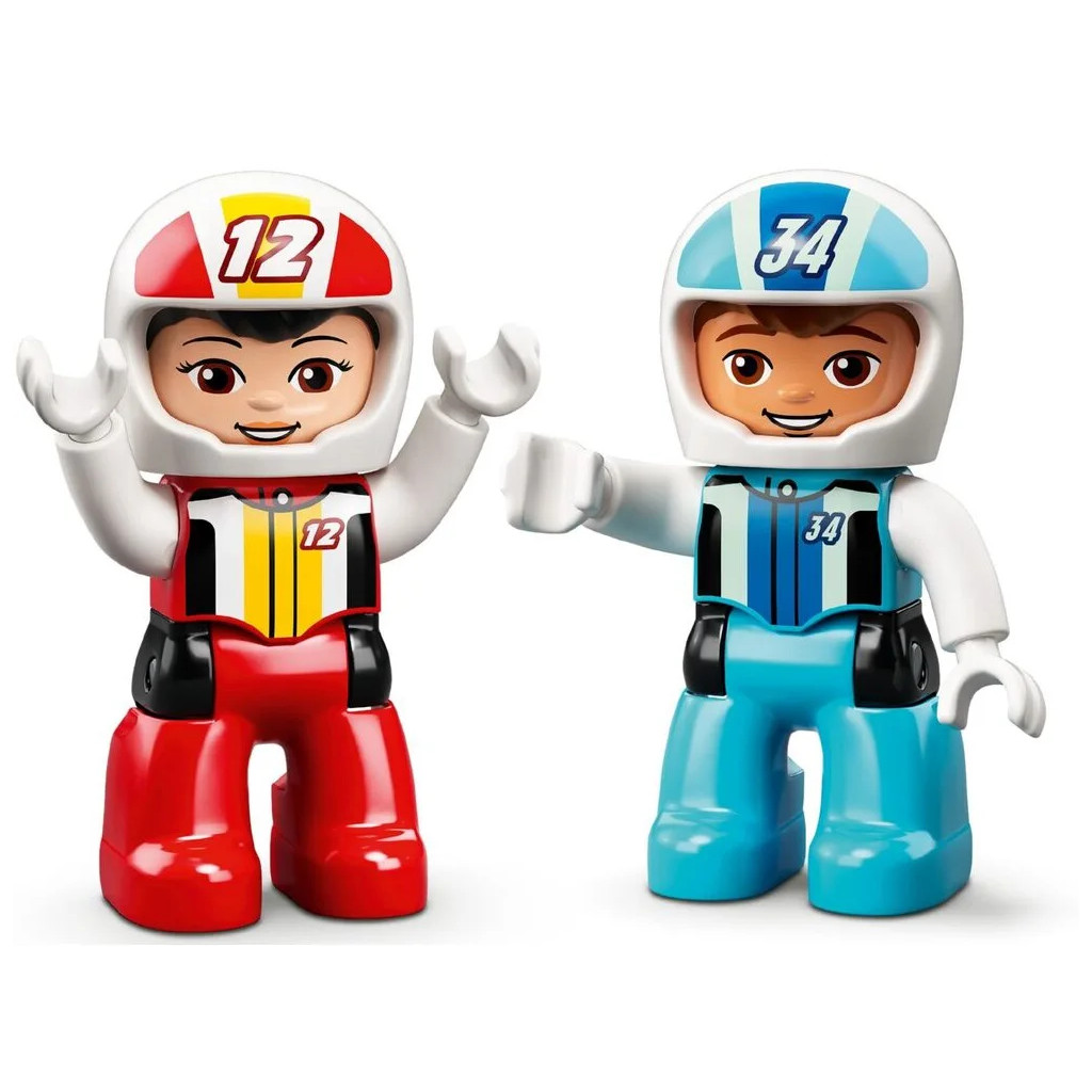 Конструктор LEGO Duplo Гоночні машини 44 деталі (10947) - зображення 3