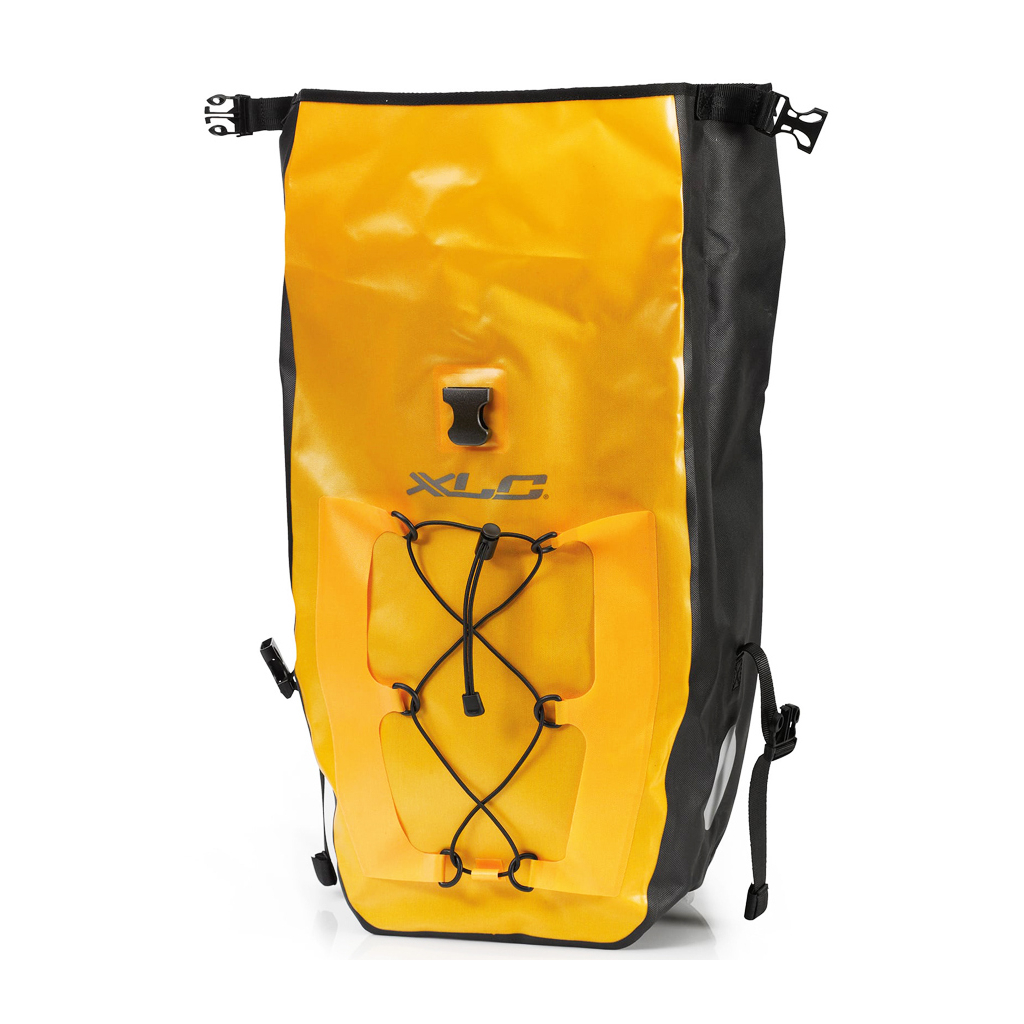 Велосумка на багажник XLC Комплект 2 шт 21x18x46 см Yellow (2501770602) - зображення 2