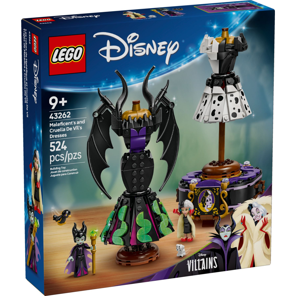 Конструктор LEGO Disney Classic Сукні Малефісенти та Лютелли де Віль (43262) - зображення 1