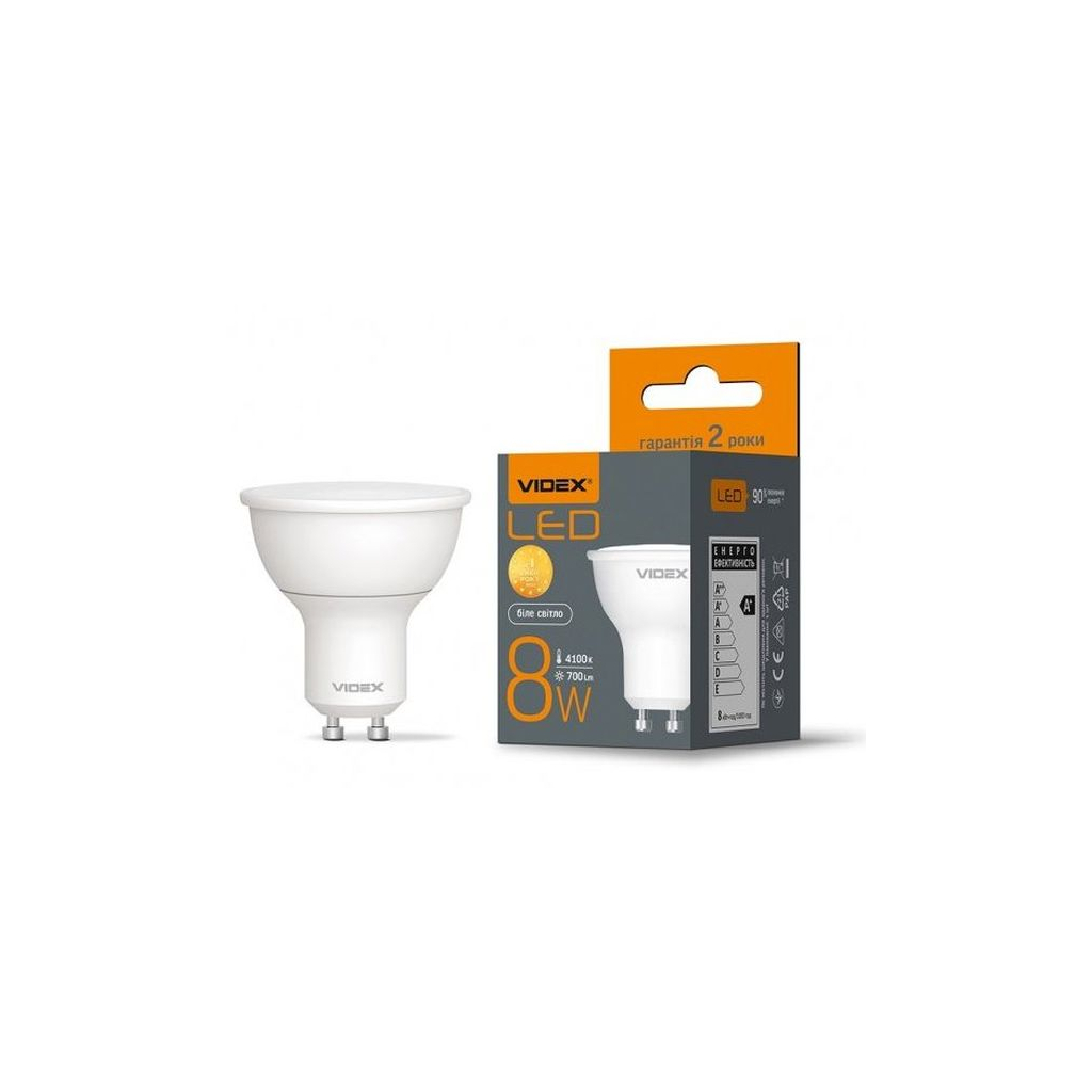 Лампочка Videx MR16e 8W GU10 4100K (VL-MR16e-08104) - изображение 2