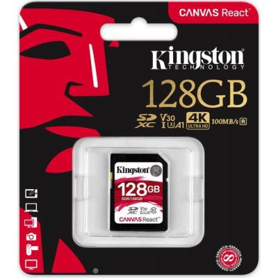 Карта пам'яті Kingston 128GB SDXC class 10 UHS-I U3 (SDR/128GB) - зображення 3