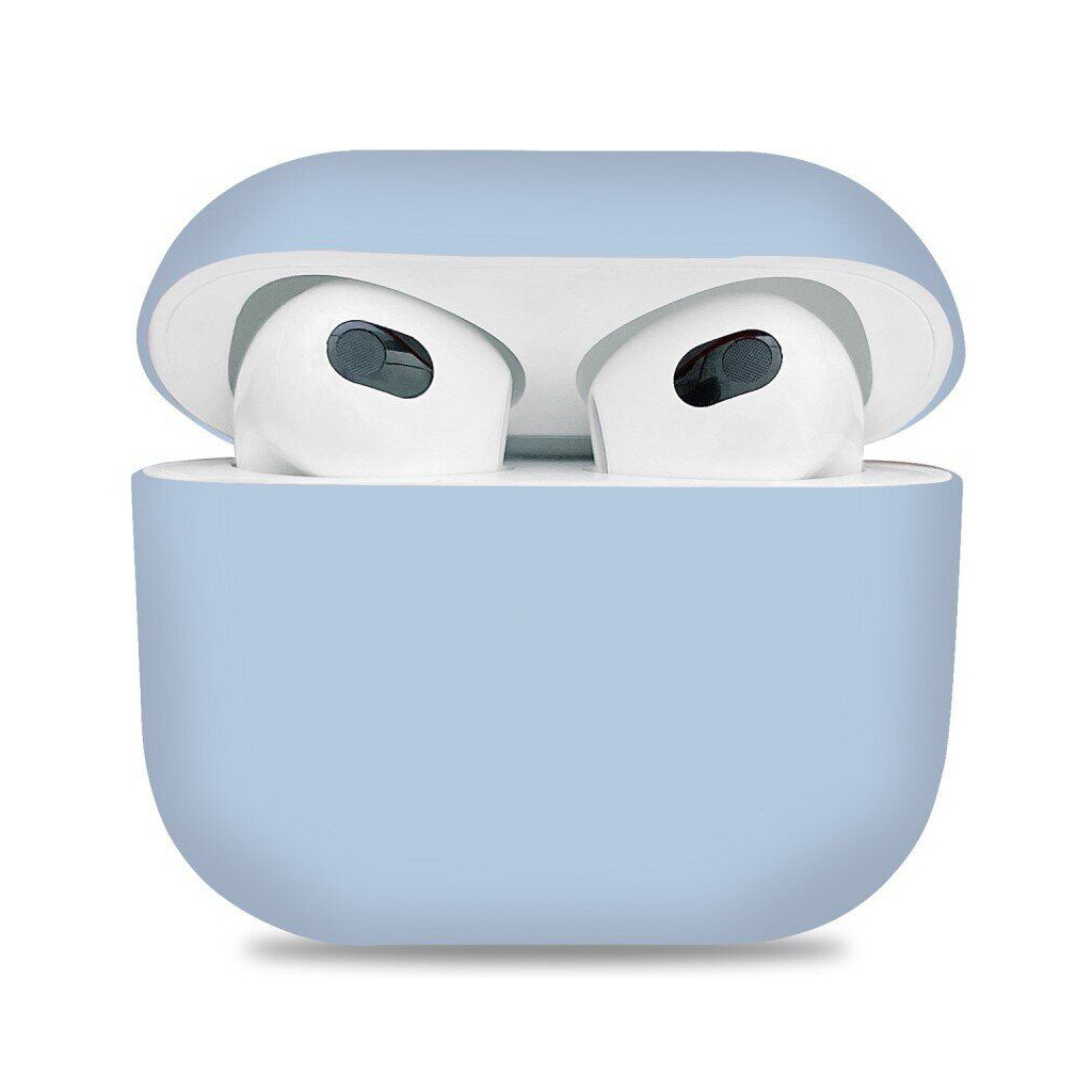 Чохол для навушників Armorstandart Ultrathin Silicone Case для Apple AirPods 3 Sky Blue (ARM60301) - зображення 1
