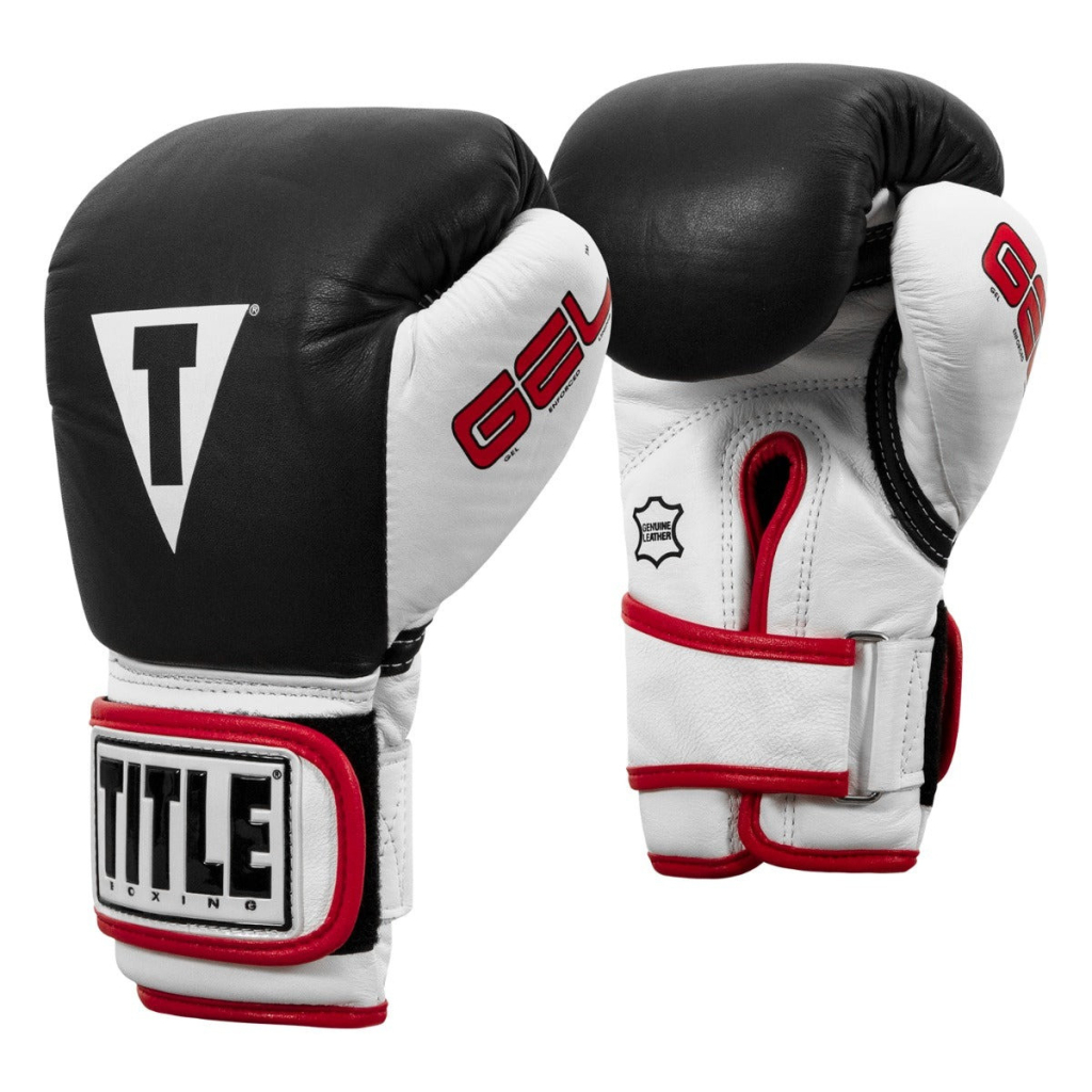Боксерські рукавички Title Boxing Gel World Black XL 16oz (GTWBG X BK) - зображення 9