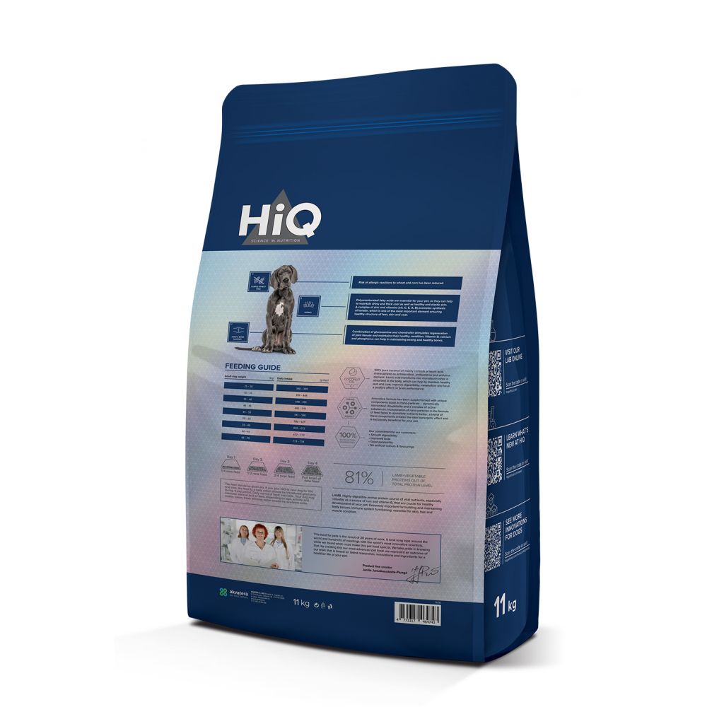 Сухий корм для собак HiQ Maxi Adult Lamb 11 кг (HIQ46474) - зображення 2