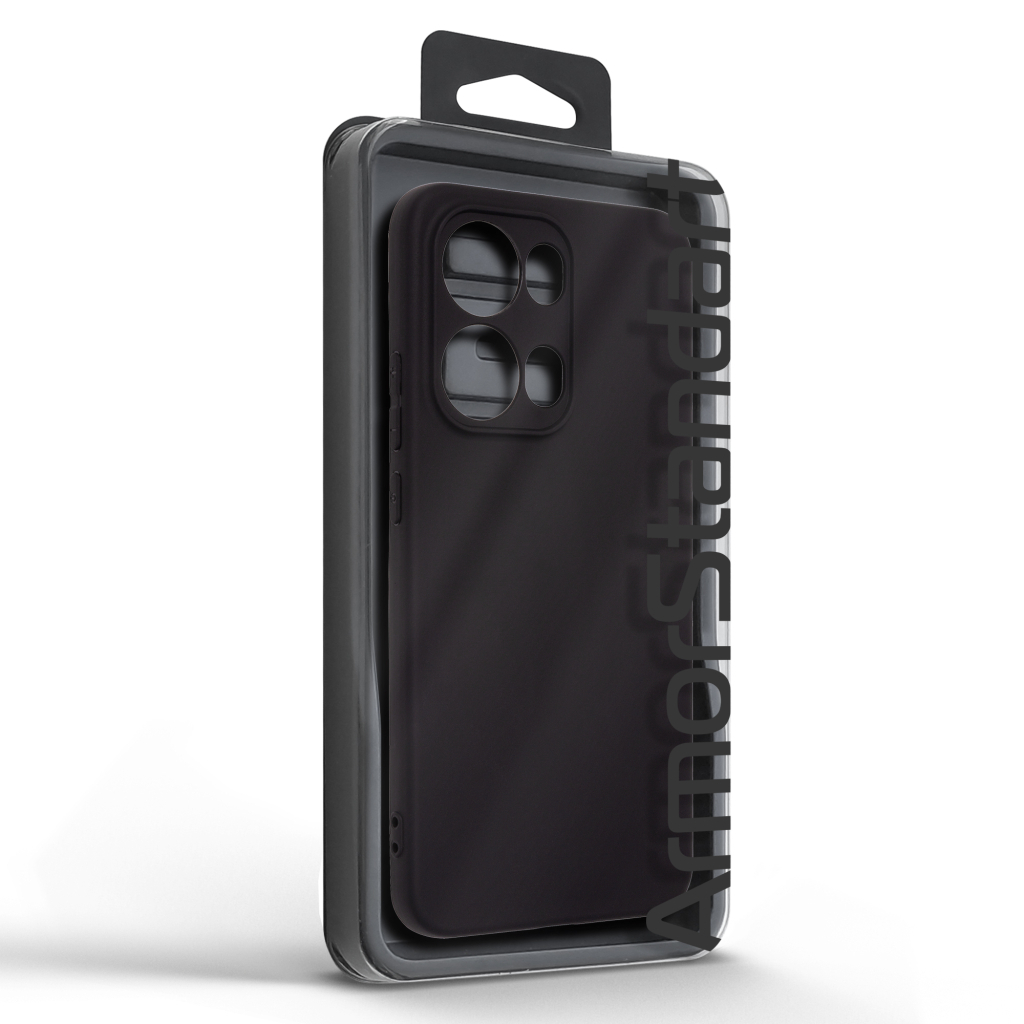 Чохол до мобільного телефона Armorstandart Matte Slim Fit OPPO Reno13 Pro 5G Camera cover Black (ARM81897) - зображення 5
