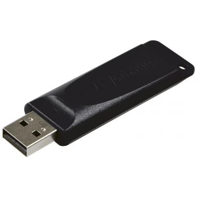 USB флеш накопичувач Verbatim 64GB Slider Black USB 2.0 (98698) - зображення 4