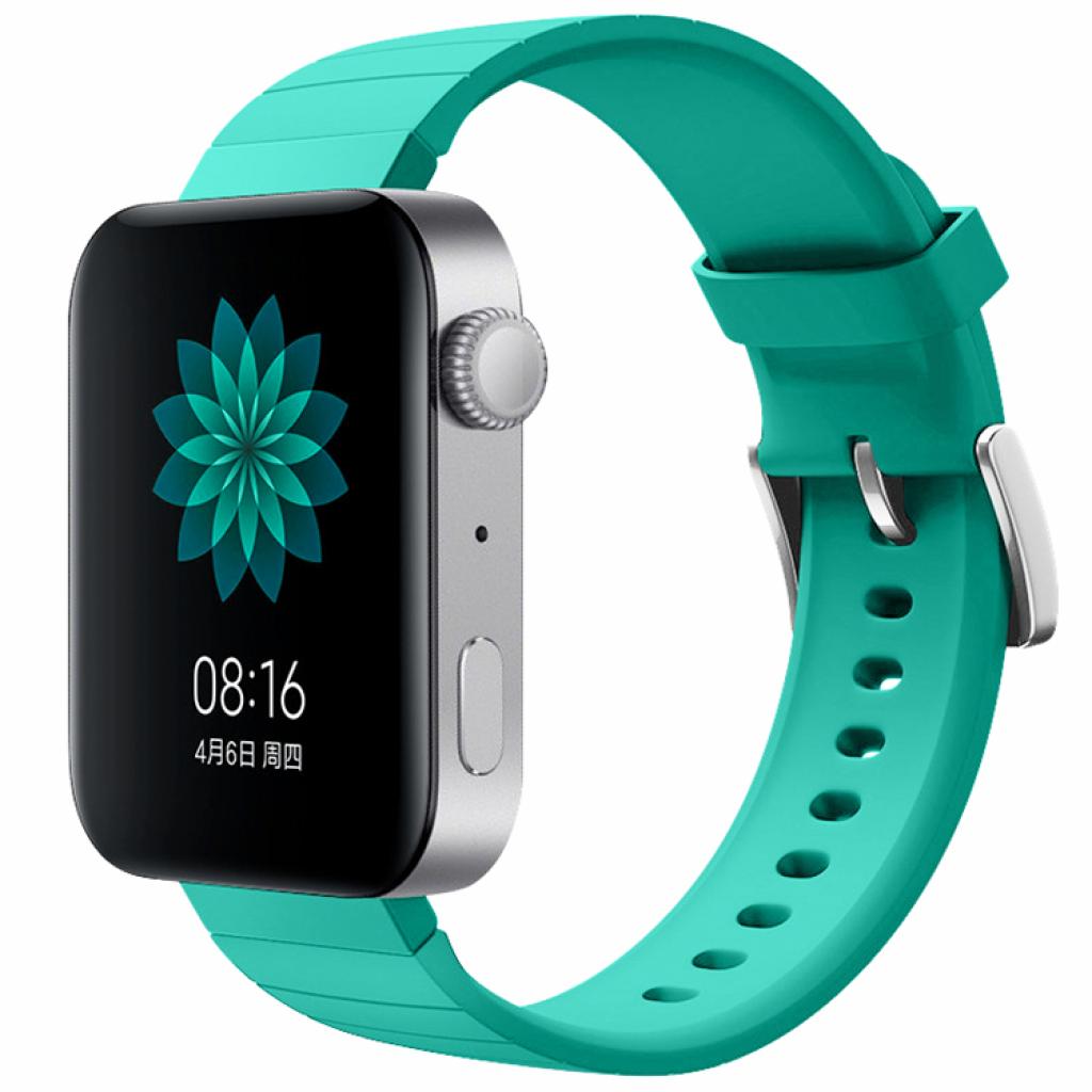 Ремінець до смарт-годинника BeCover Silicone для Xiaomi Mi Watch Green (704513) - зображення 1
