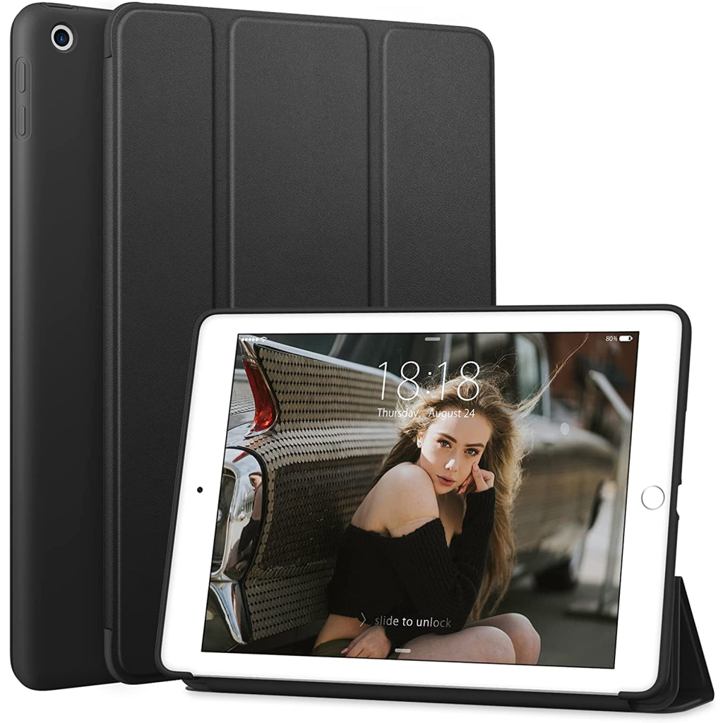 Чохол до планшета BeCover Tri Fold Soft TPU Silicone Apple iPad Air 4 10.9 2020/2021 Black (706869) - зображення 2