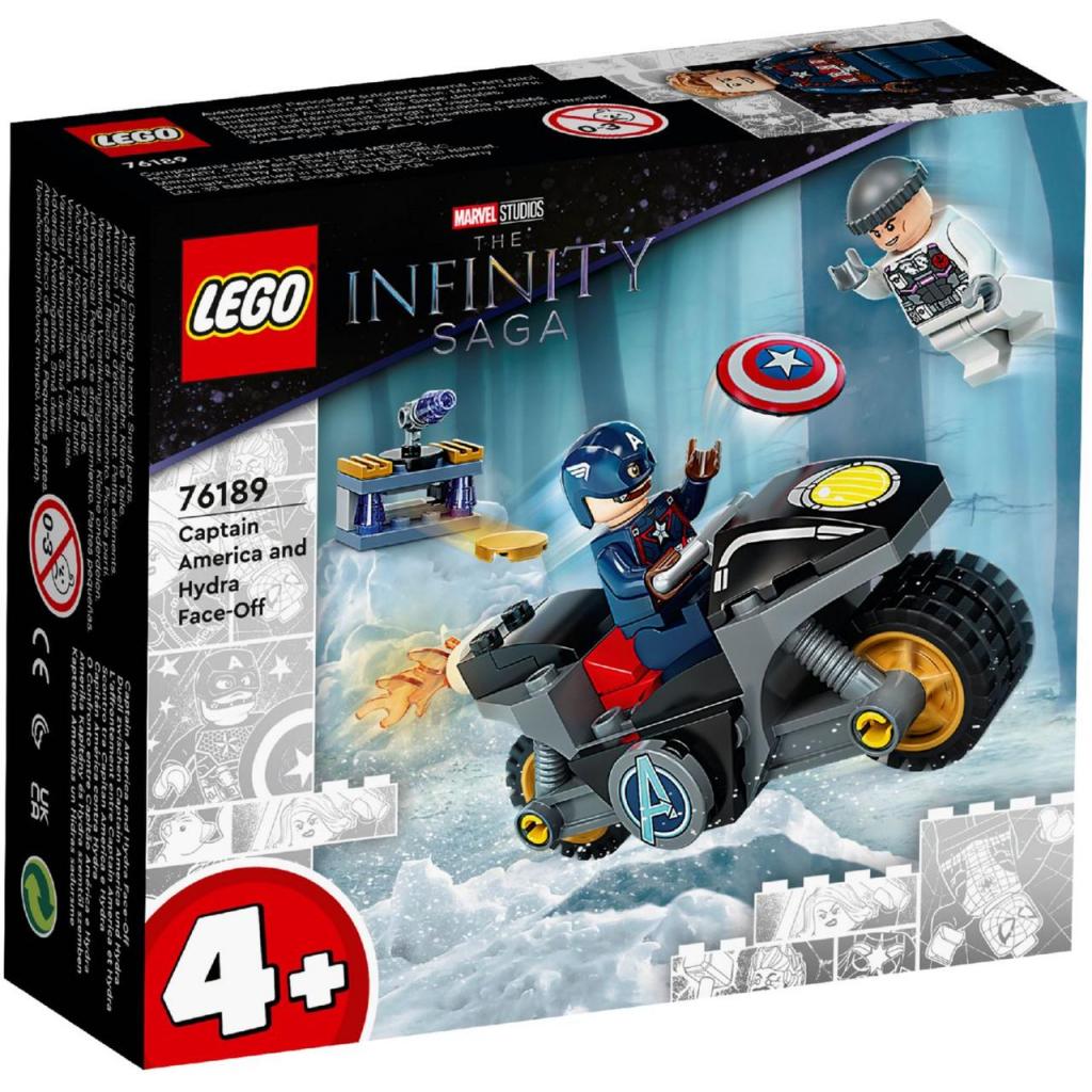 Конструктор LEGO Super Heroes Битва Капітана Америка з Гідрою 49 деталей (76189) - зображення 1