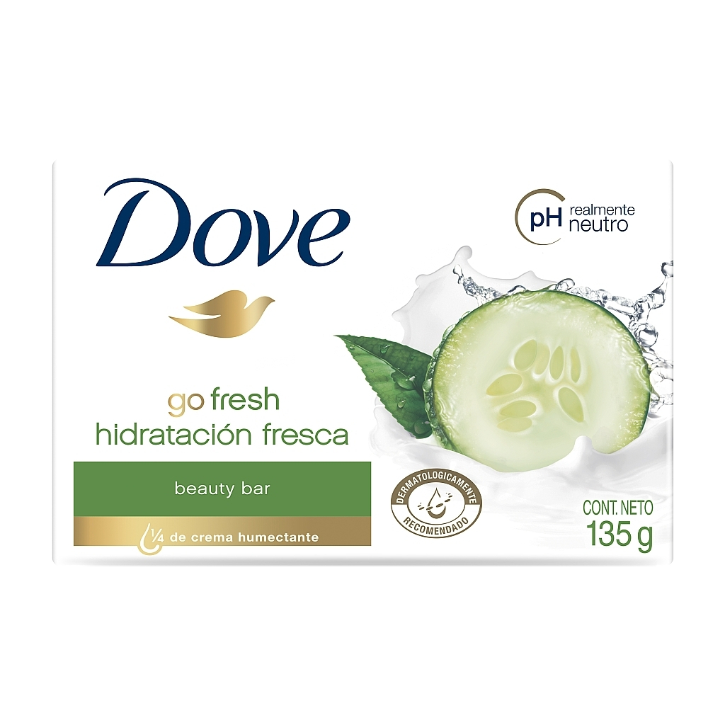 Тверде мило Dove Дотик свіжості 90 г (8712561538077) - зображення 1