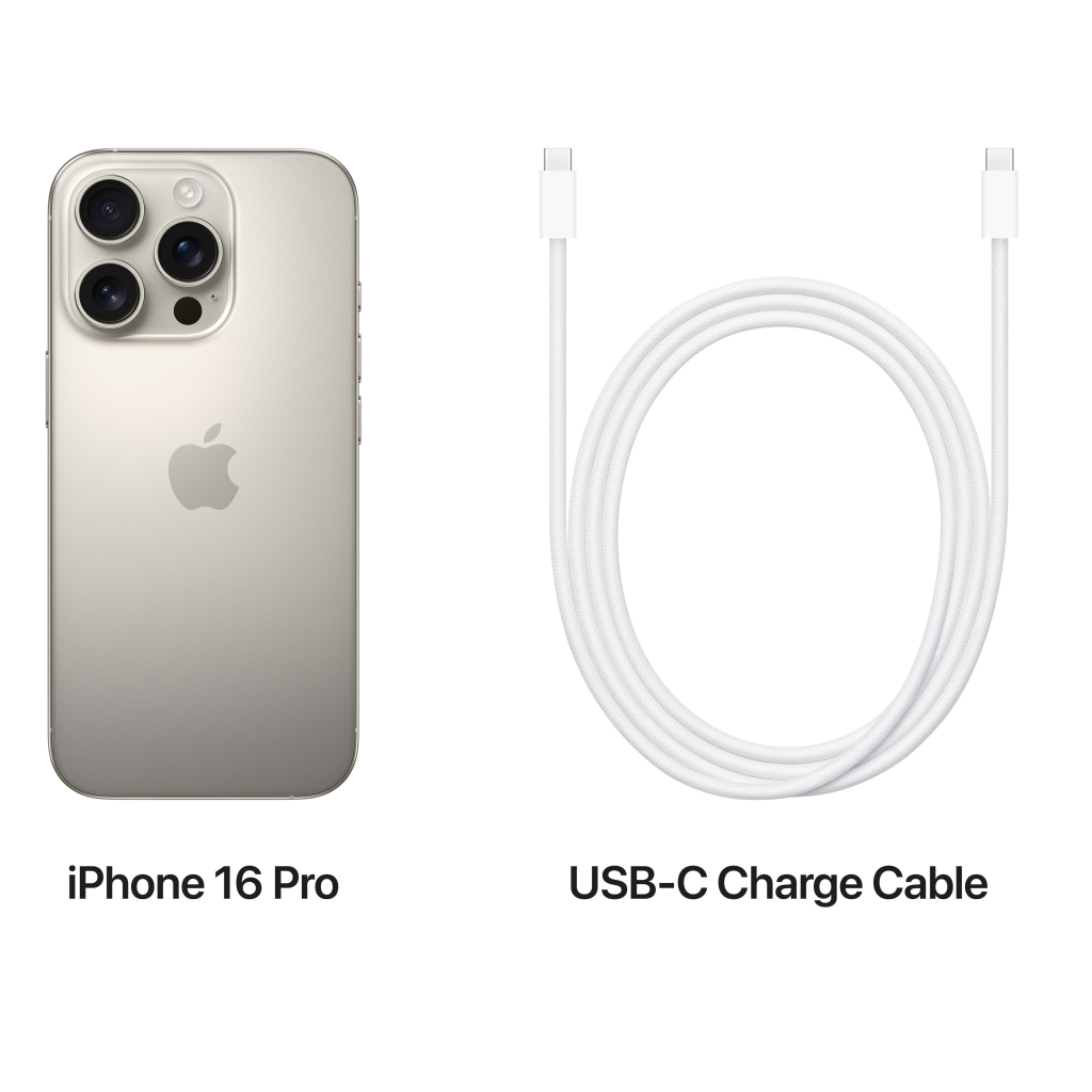 Мобільний телефон Apple iPhone 16 Pro 128GB Natural Titanium (MYNG3) - зображення 8