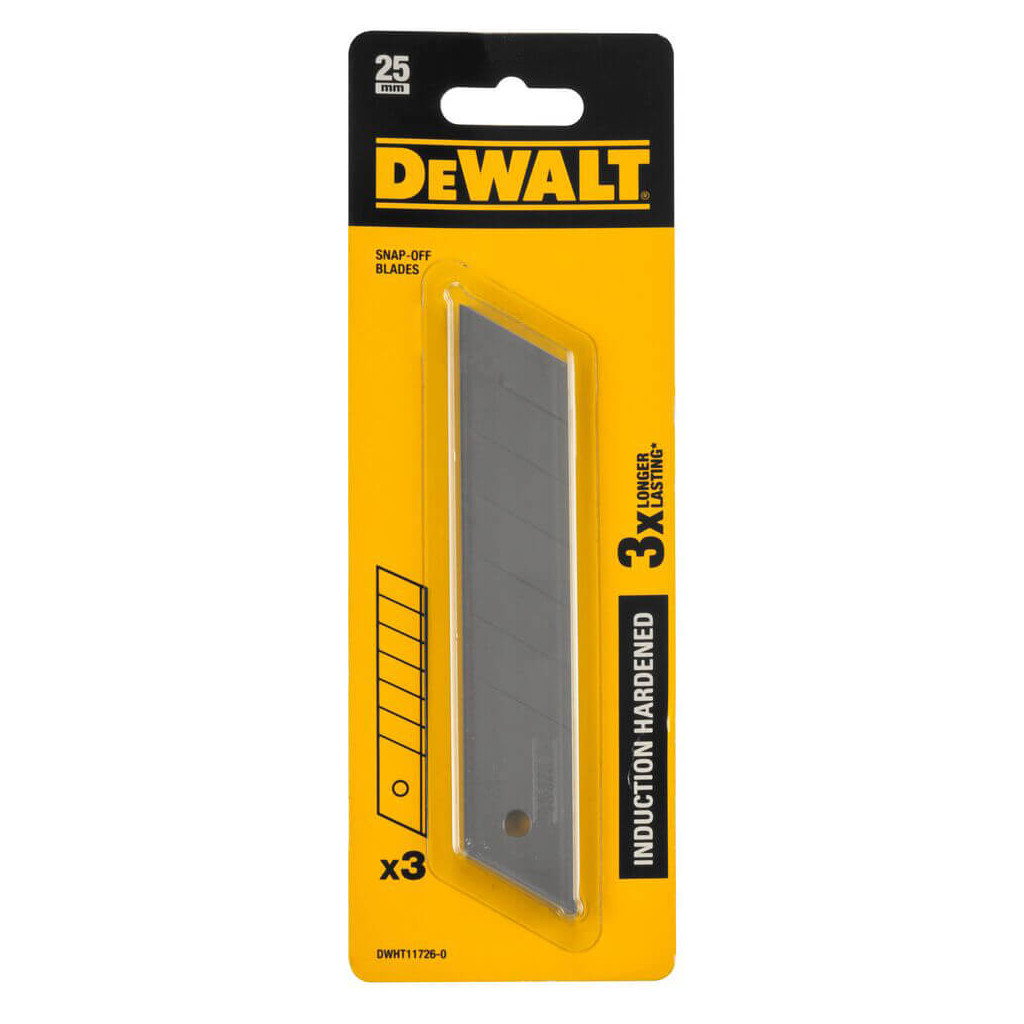 Лезо DeWALT 25 мм, сегментна, 3 шт. (DWHT11726-0) - изображение 2