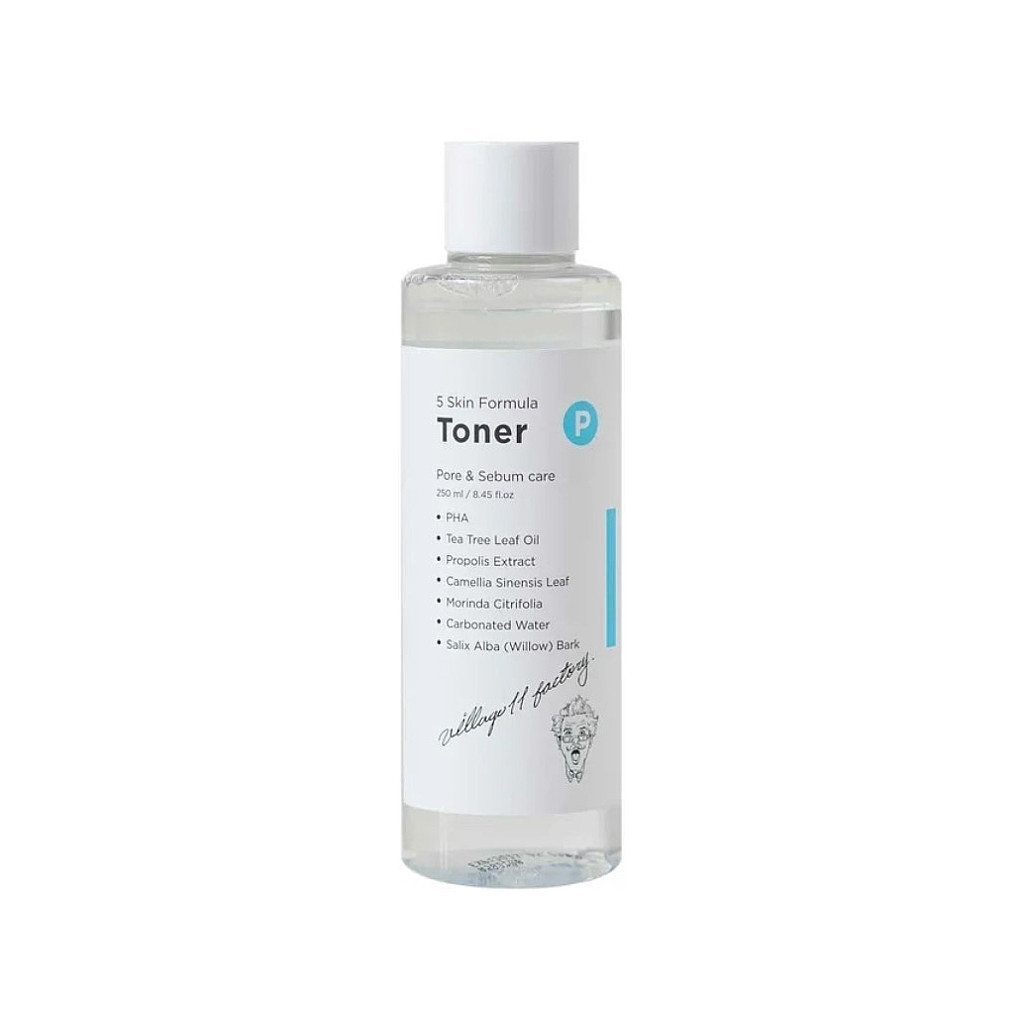 Тонік для обличчя Village 11 Factory P Skin Formula Toner 250 мл (8809663750510) - зображення 1