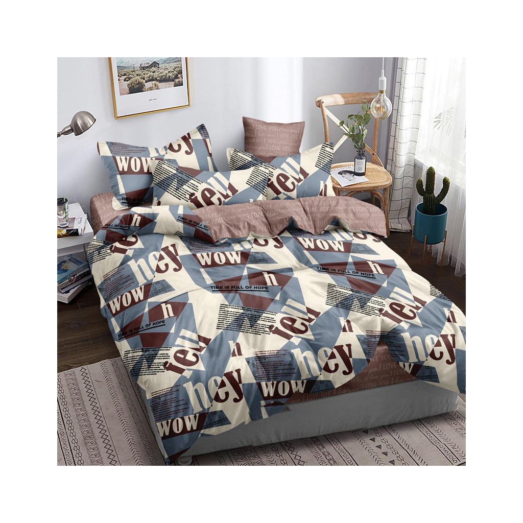 Постільна білизна MirSon Бязь 17-0535 Peggy 175х210 (2200003789072) - зображення 1