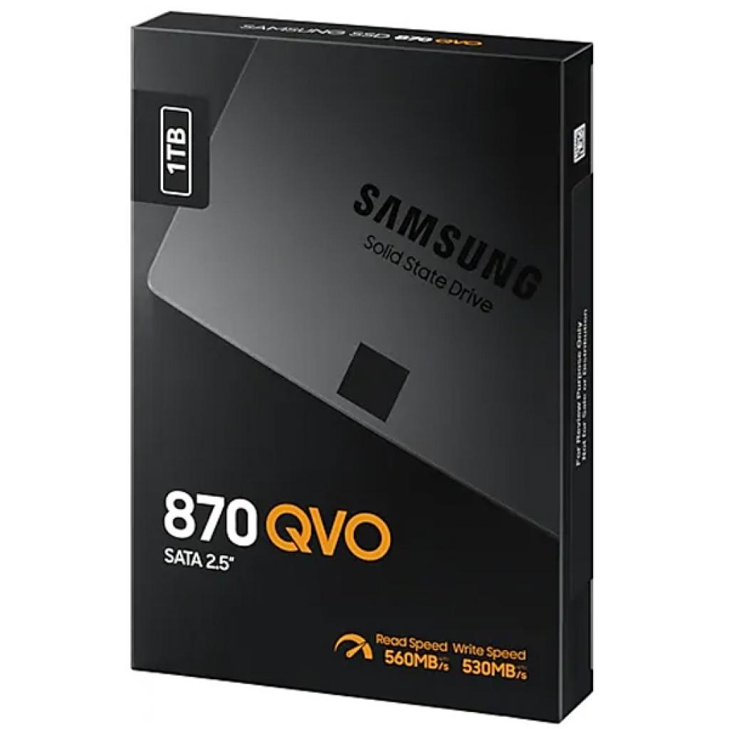 Накопичувач SSD 2.5" 1TB 870 QVO Samsung (MZ-77Q1T0BW) - изображение 8