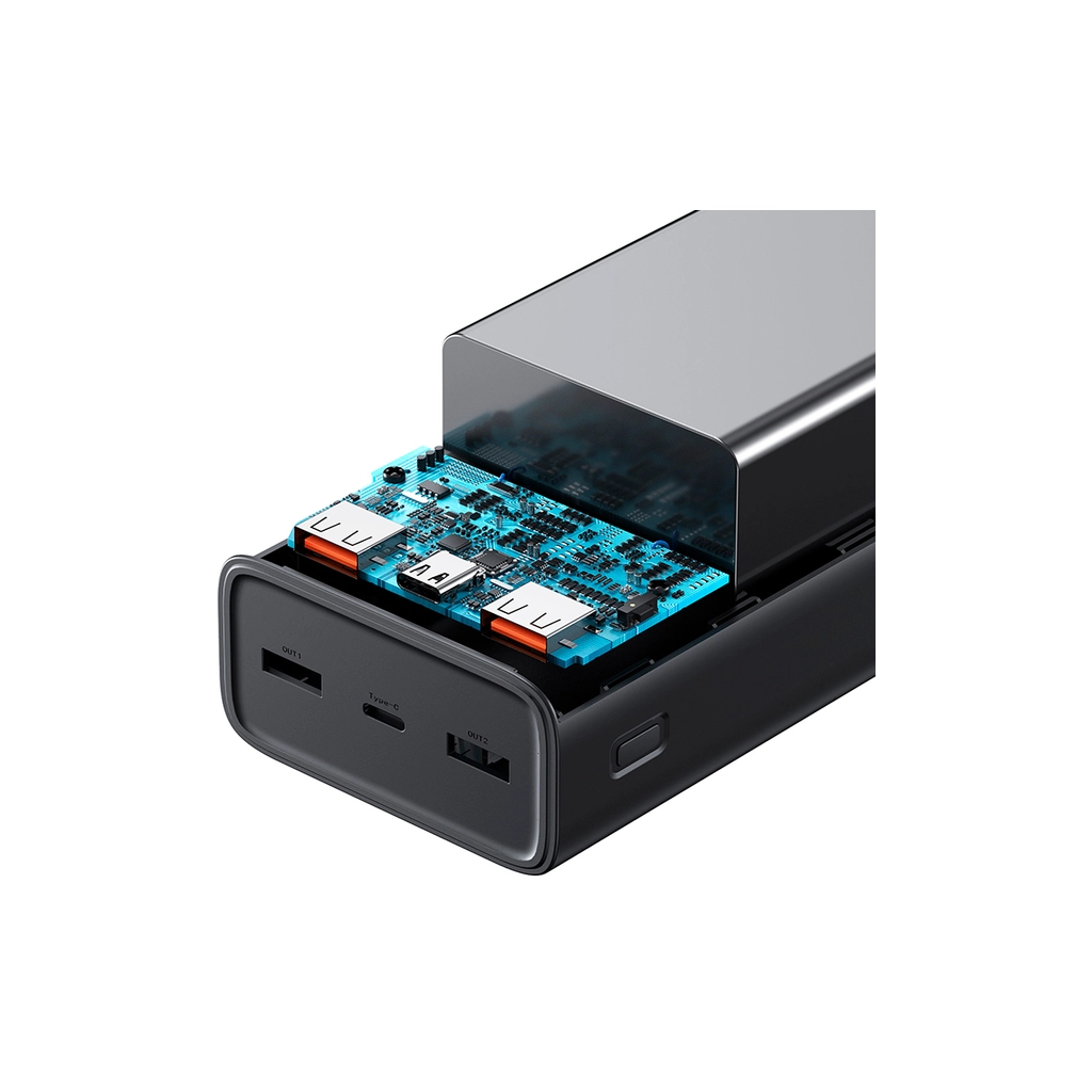 Батарея універсальна Usams PB68 30000mAh PD/3.0/65W, QC/3.0, Black (ATXLOGTC01) - зображення 2