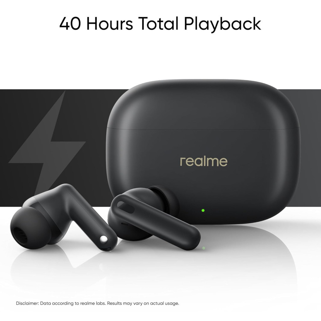 Навушники realme Buds T300 Stylish Black (631209000025) - зображення 8