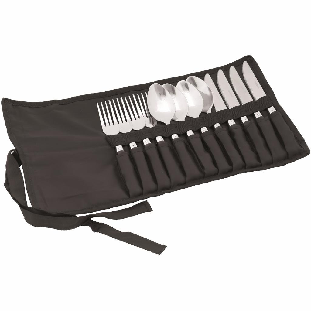 Набір для пікніка Easy Camp Family Cutlery Black (928909) - зображення 1