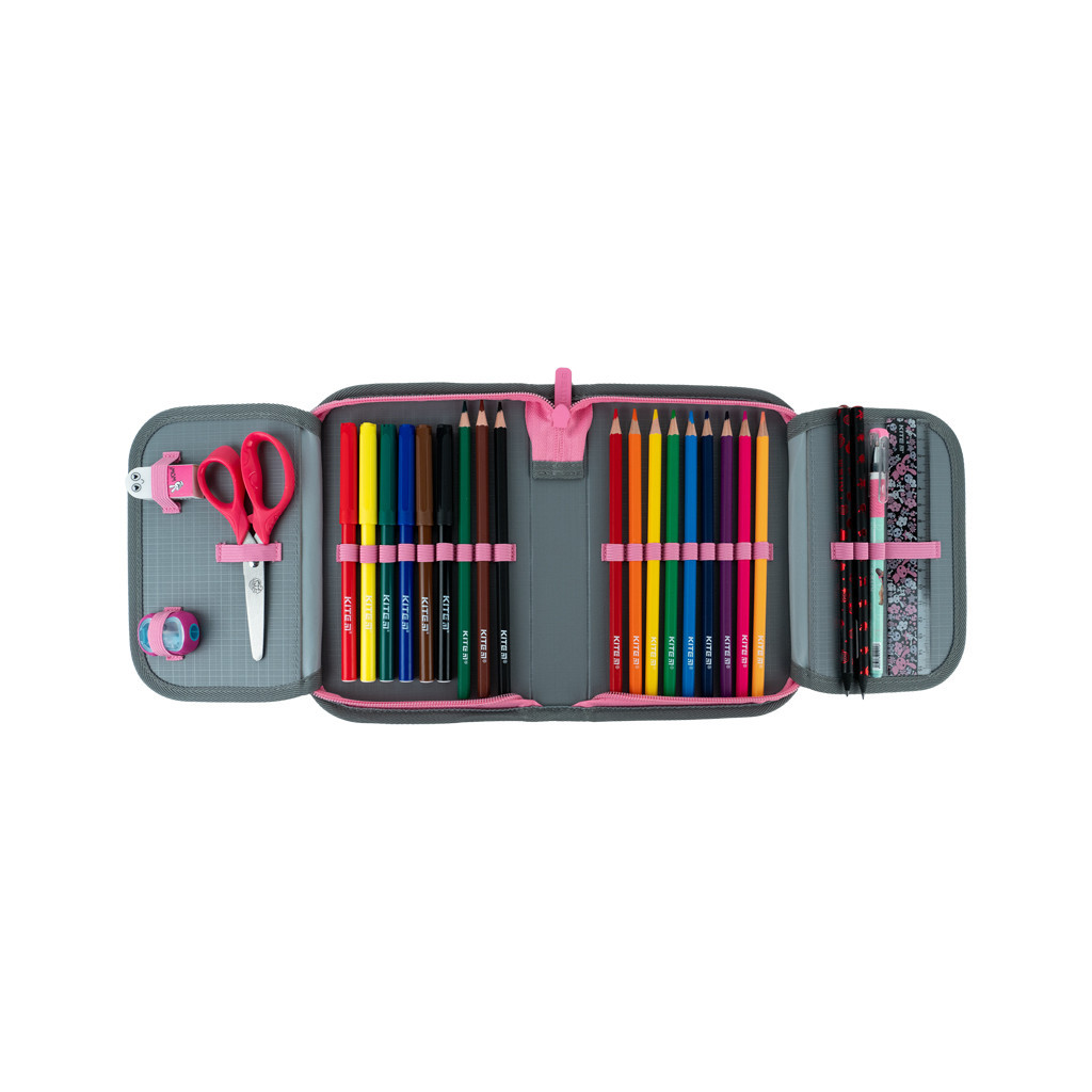 Пенал Kite College Line з наповненням (K24-622H-1) - зображення 6