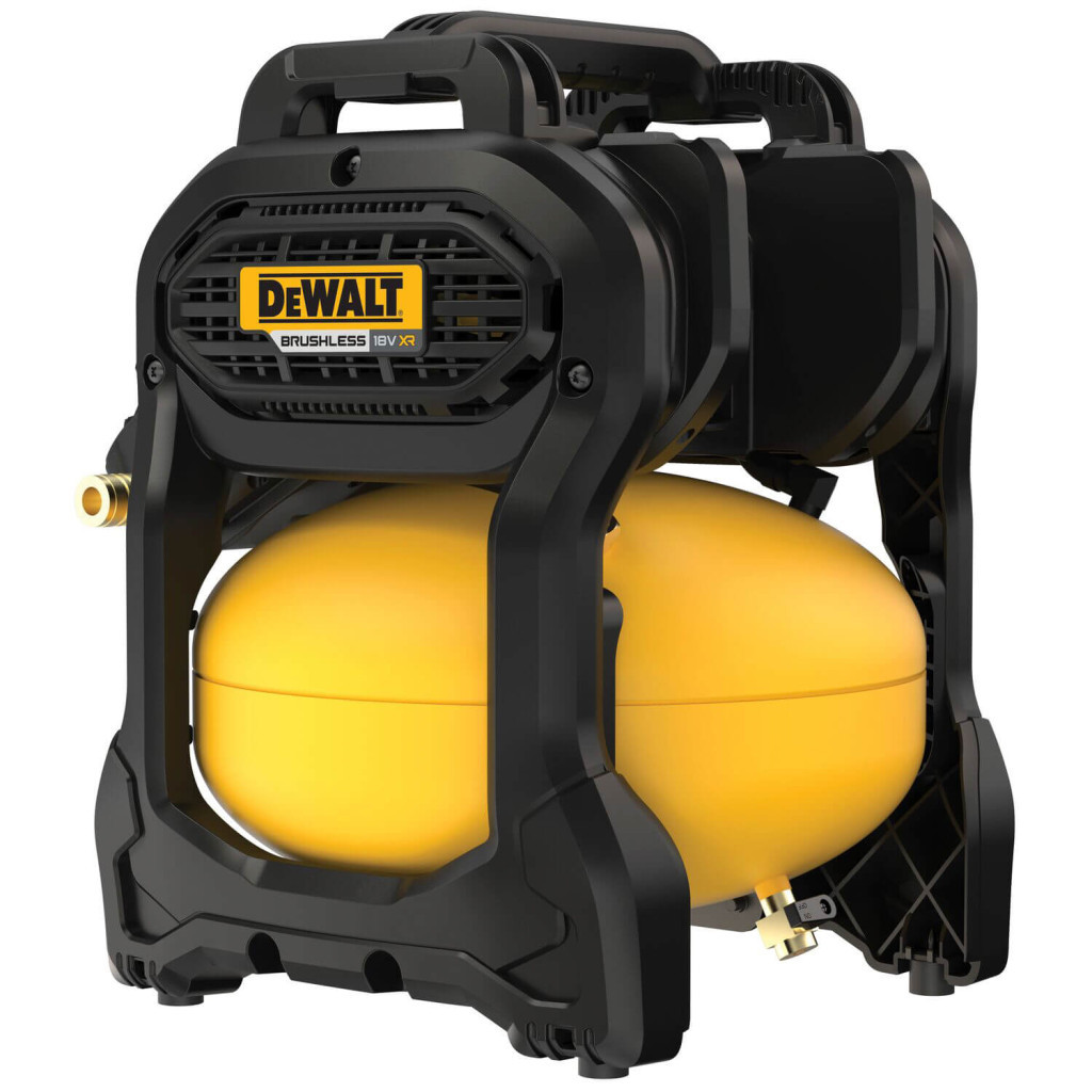 Компресор DeWALT безмасляний, 18 B XR Li-lon, 48 л/хв (без АКБ та ЗП) (DCC1018N) - зображення 5