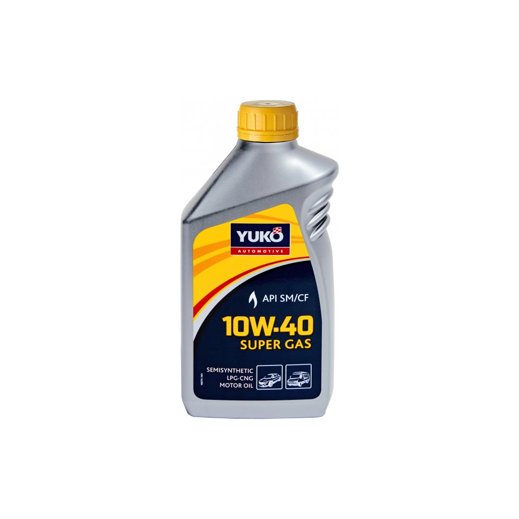 Моторна олива Yuko SUPER GAS 10W-40 1л (4820070246131) - зображення 1
