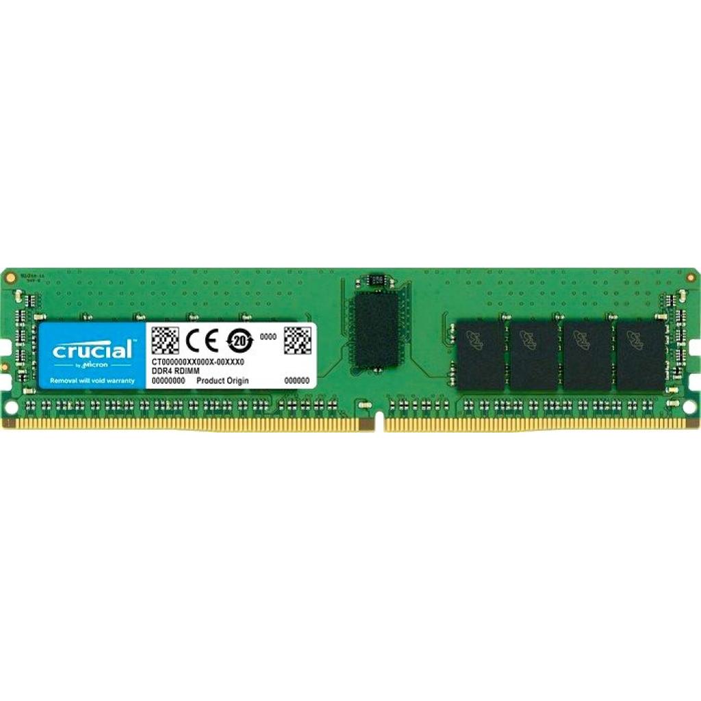 Модуль пам'яті для сервера DDR4 16GB ECC RDIMM 3200MHz 1Rx4 1.2V CL22 Micron (MTA18ASF2G72PZ-3G2J3) - зображення 1